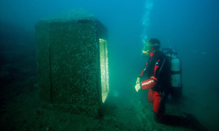 Затонувший город Гераклион найден у берегов Египта